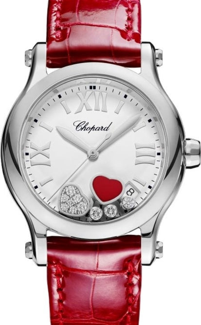 Chopard Happy Sport Hearts White 36mm Steel 