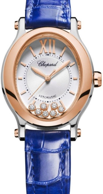 Chopard Happy Sport Oval Silver 31mm Gold/Steel 
