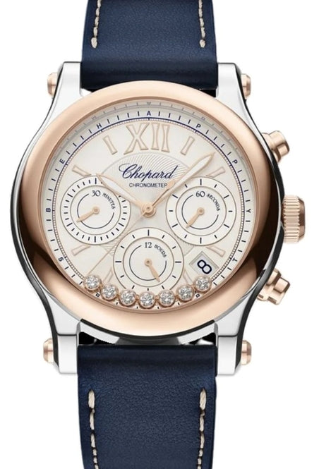 Chopard Happy Sport Chrono Silver 40mm Steel 