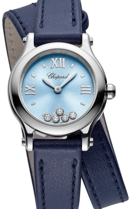 Chopard Happy Sport Blue 25mm Steel 
