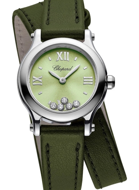 Chopard Happy Sport Green 25mm Steel 