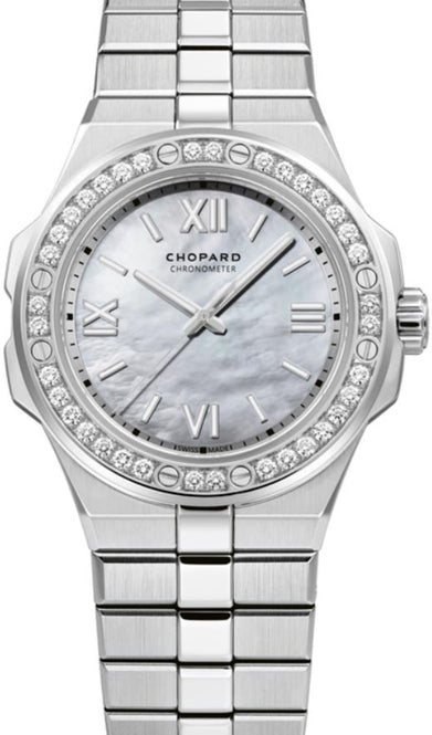 Chopard Alpine Eagle Small Mother of Pearl 36mm Steel 
