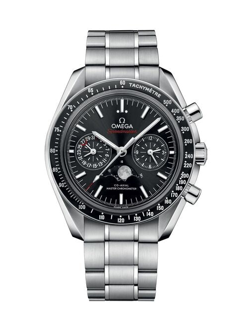 Omega Speedmaster Moonphase Black 44.25mm Steel 