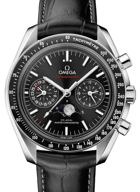 Omega Speedmaster Moonwatch Co-Axial 44.25mm Czarny Stal