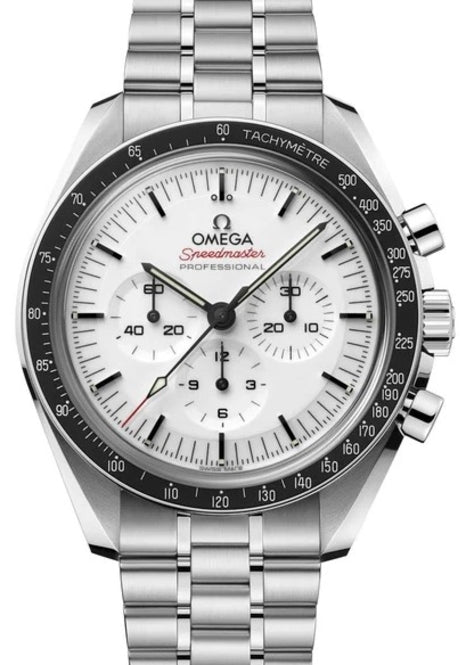 Omega Speedmaster Professional Moonwatch White 34 mm Steel 