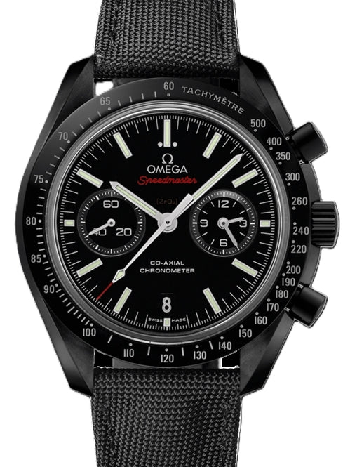 Omega Speedmaster Moonwatch 44,25mm Czarny Ceramika