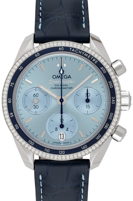 Omega Speedmaster 38 Co-Axial 38mm Niebieski Stal