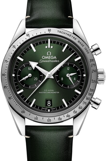 Omega Speedmaster '57 Green 40.5 mm Steel 