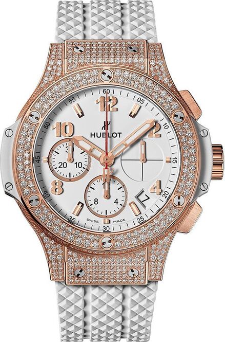 Hublot Big Bang Biały 41mm Złoto różowe