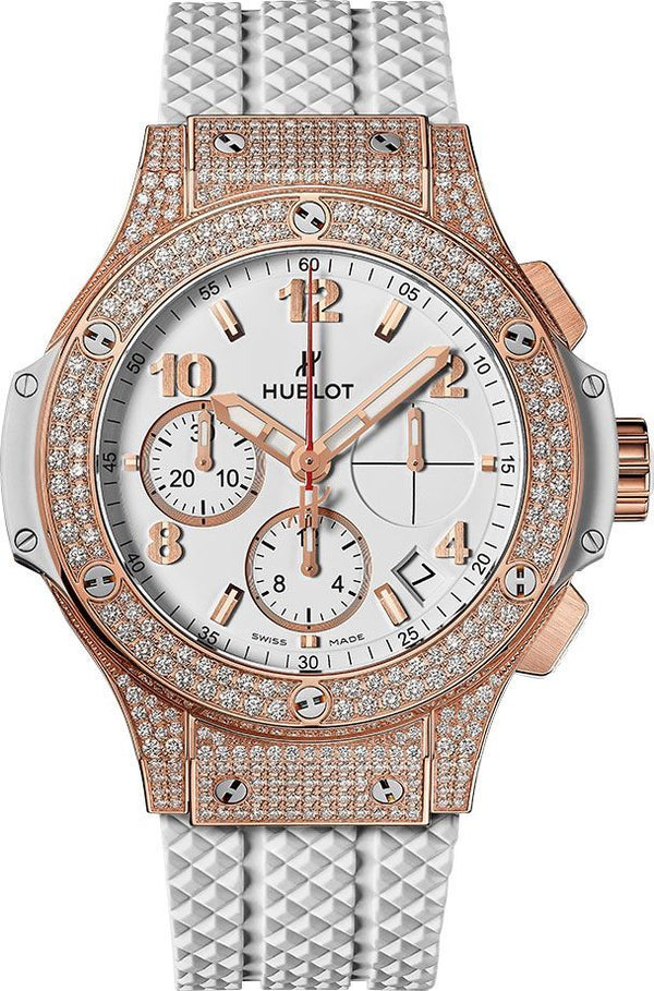 Hublot Big Bang White 41mm Rose Gold 