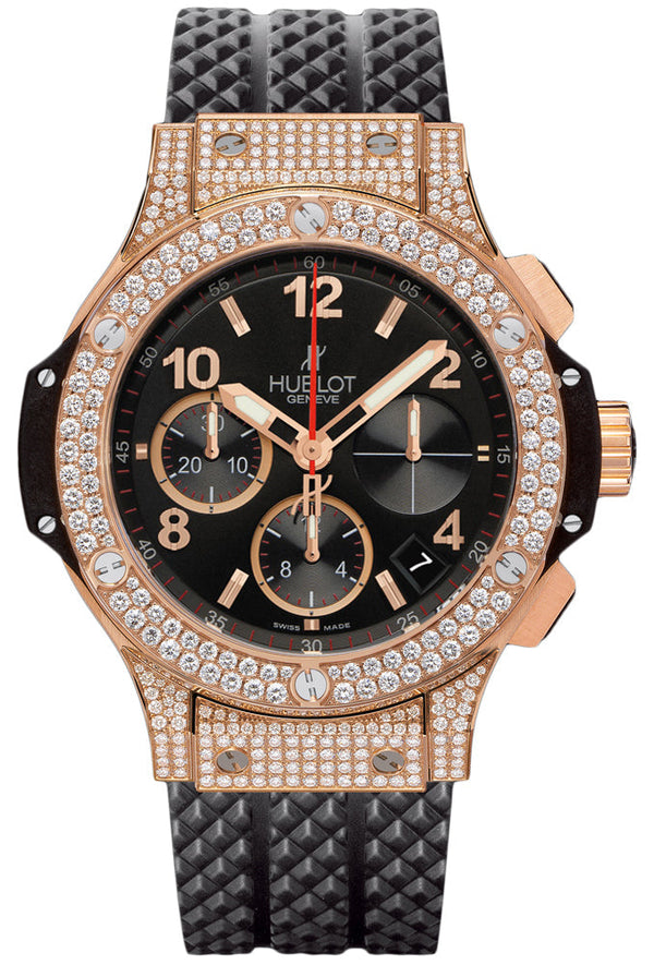Hublot Big Bang Black 41mm Rose Gold 