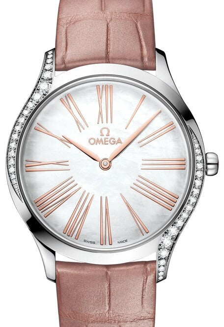 Omega De Ville Trésor Masa perlowa 36 mm Stal
