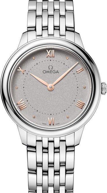 Omega De Ville Prestige Szary 30 mm Stal
