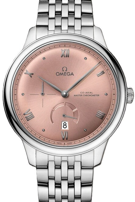 Omega De Ville Prestige Rozowy 41 mm Stal