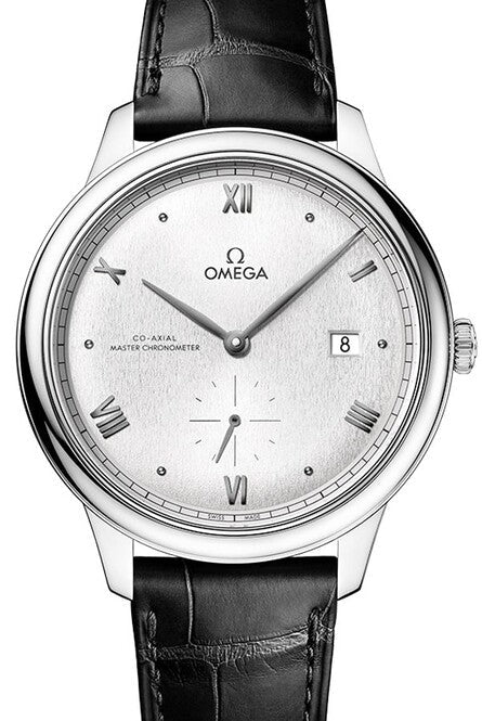 Omega De Ville Co-Axial Srebrny 41 mm Stal