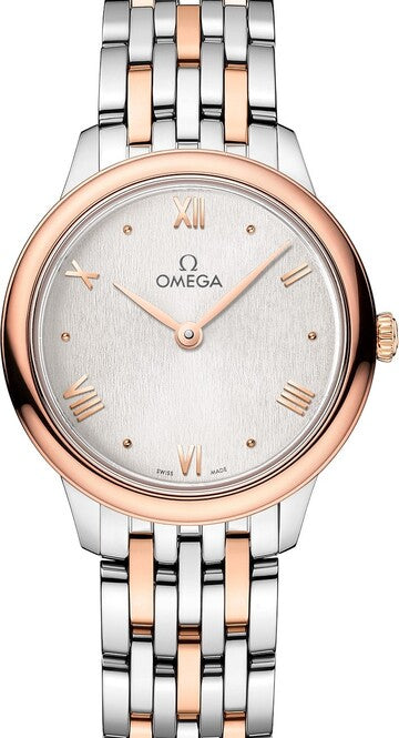 Omega De Ville Prestige Silver 27.5 mm Gold/Steel 