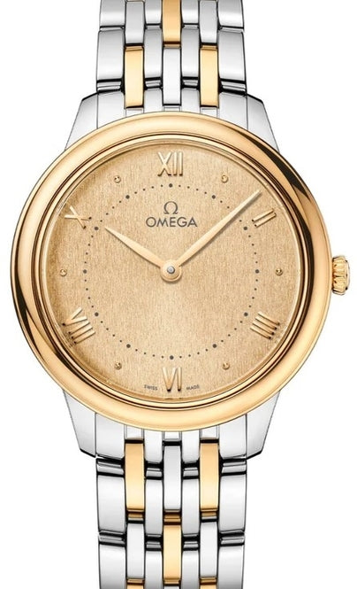 Omega De Ville Prestige Yellow 30 mm Gold/Steel 