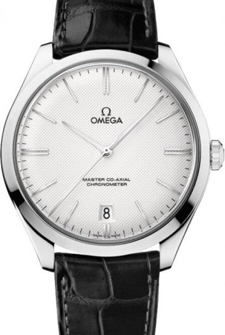 Omega De Ville Trésor Srebrny 40 mm Stal