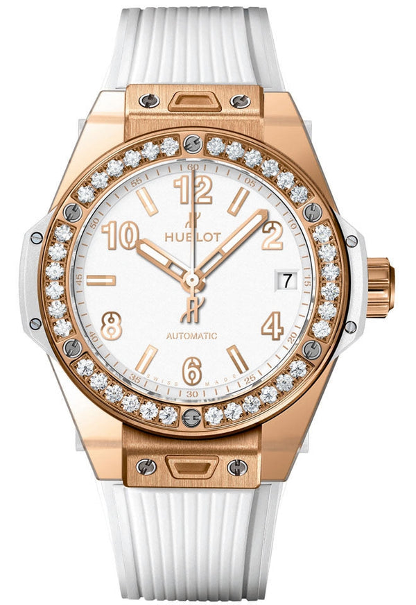 Hublot Big Bang White 39mm Rose Gold 