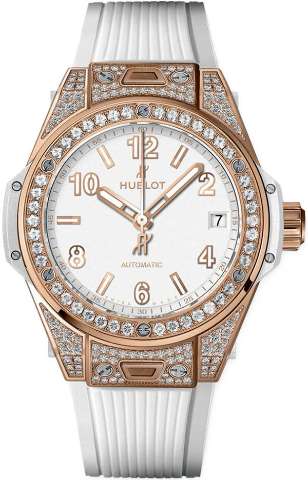Hublot Big Bang White 39mm Rose Gold 