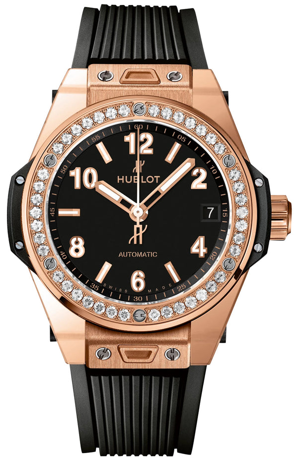 Hublot Big Bang Black 39mm Rose Gold 