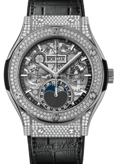 Hublot Classic Fusion Aerofusion Szary 42mm Tytan