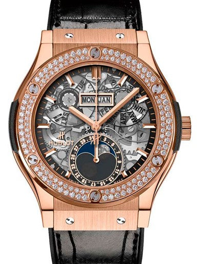 Hublot Classic Fusion Skeletonized 42mm Rose Gold 