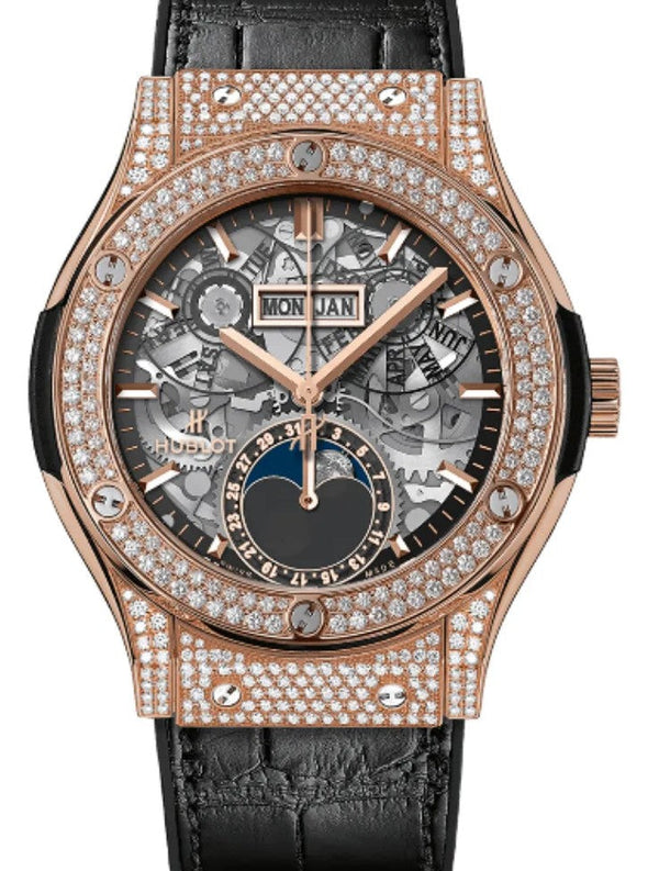 Hublot Classic Fusion Skeletonized 42mm Rose Gold 