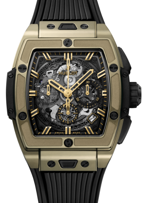 Hublot Spirit of Big Bang Szkieletowany 42mm Żółte złoto