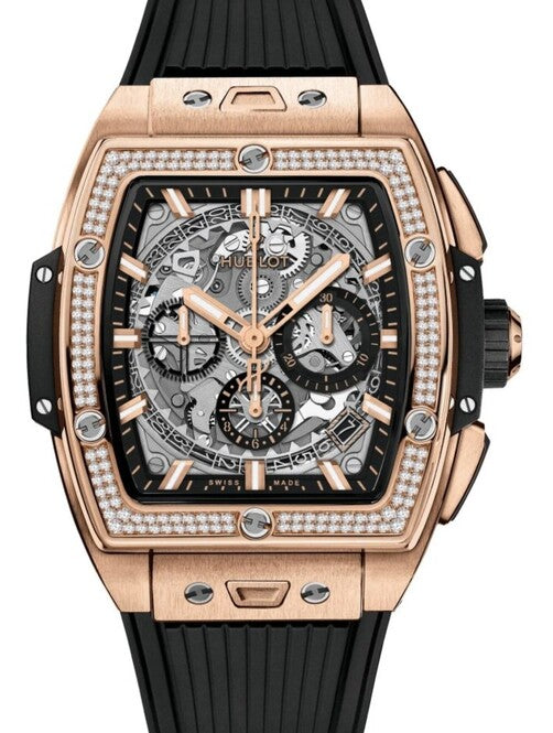 Hublot Spirit of Big Bang Szkieletowany 42mm Złoto różowe