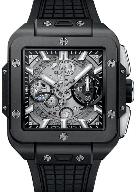 Hublot Square Bang Szkieletowany 42 mm Ceramika