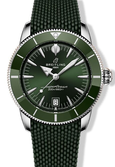 Breitling Superocean Heritage Green 42 mm Steel 