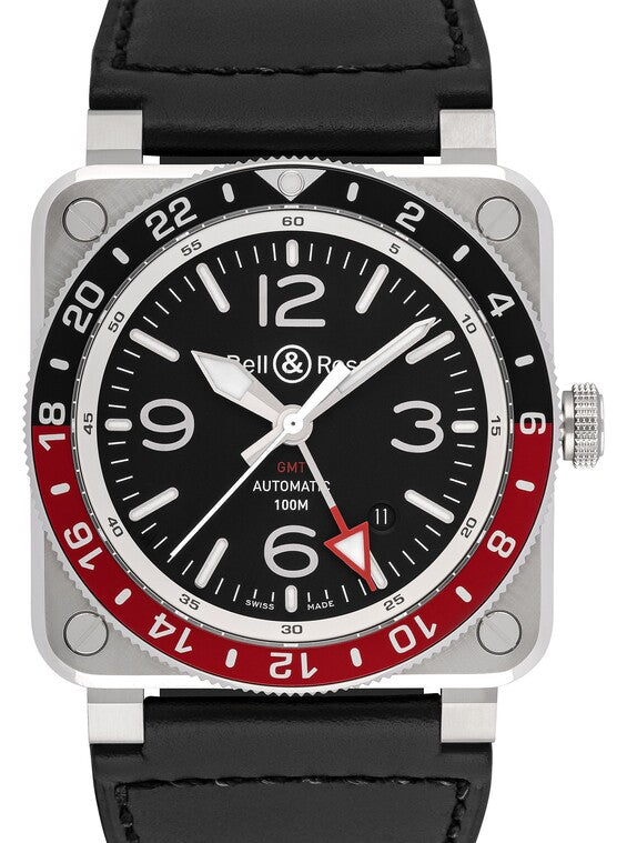 Bell & Ross BR 03 Czarny 42 mm Stal