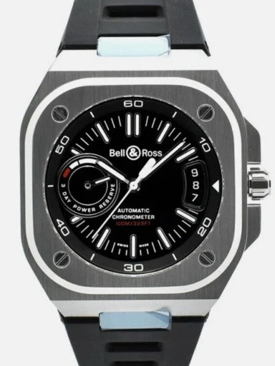 Bell & Ross BR 05 Niebieski 40 mm Stal