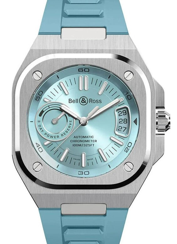 Bell & Ross BR-X5 Niebieski 41 mm Stal