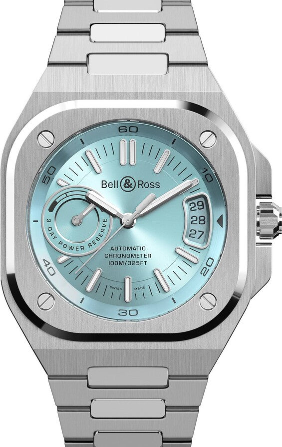 Bell & Ross BR-X5 Niebieski 41 mm Stal