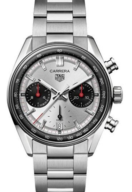 TAG Heuer Carrera Bialy 39 mm Stal