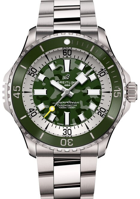Breitling Superocean Heritage Green 46mm Titanium 