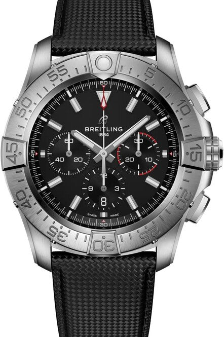 Breitling Super Avenger Black 46mm Titanium 