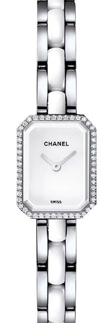 Chanel J12 Première White 19.7 x 15.2 mm Steel 