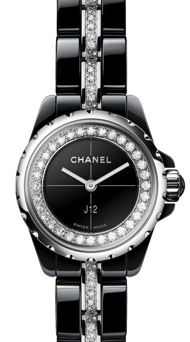 Chanel J12 Black 19mm Steel 