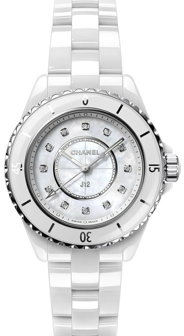 Chanel J12 Mother of Pearl 33mm Ceramic 