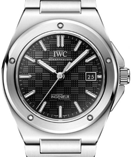 IWC Ingenieur Black 40mm Steel 