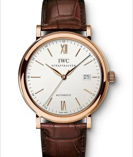 IWC Portofino White 40mm Rose Gold 