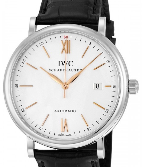 IWC Portofino White 40mm Steel 