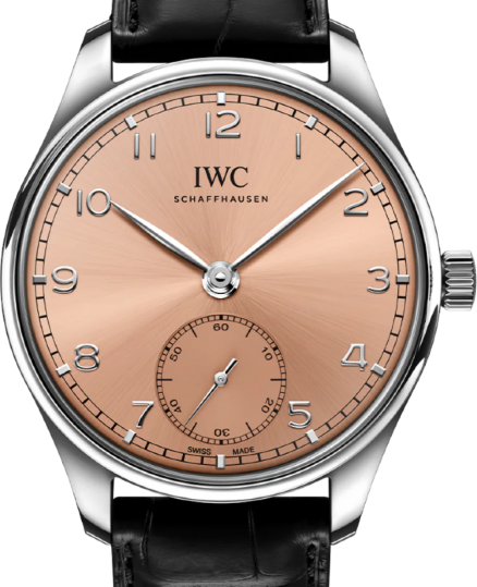 IWC Portugieser Pink 40.4mm Steel 