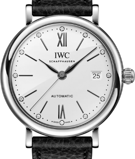 IWC Portofino White 37mm Steel 
