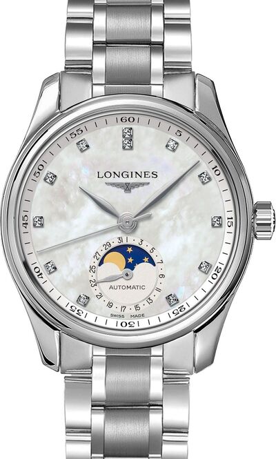 Longines Master Collectio Mother of pearl 34 mm Steel 