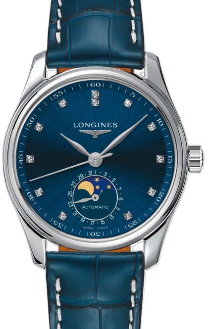 Longines Master Collection Blue 34 mm Steel 