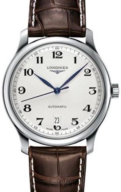 Longines Master Collection Srebrny 39 mm Stal